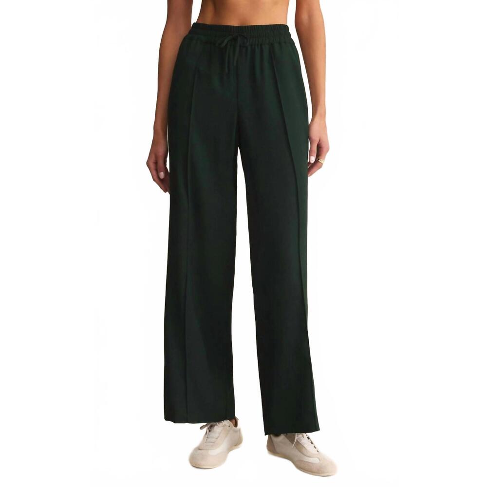 NEW Z SUPPLY saunder track pant in garland green